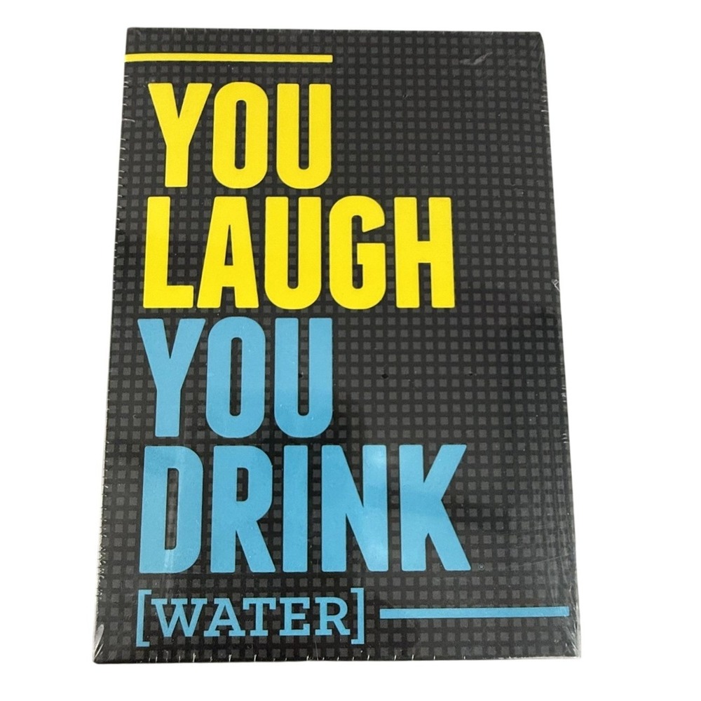 DSS Games You Laugh You Drink Adult Black Party Game 150‎ Card Set